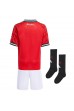 Manchester United Babytruitje Thuis tenue Kind 2025-26 Korte Mouw (+ Korte broeken)